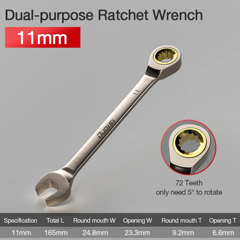 CLE A cliquet doree 11mm
