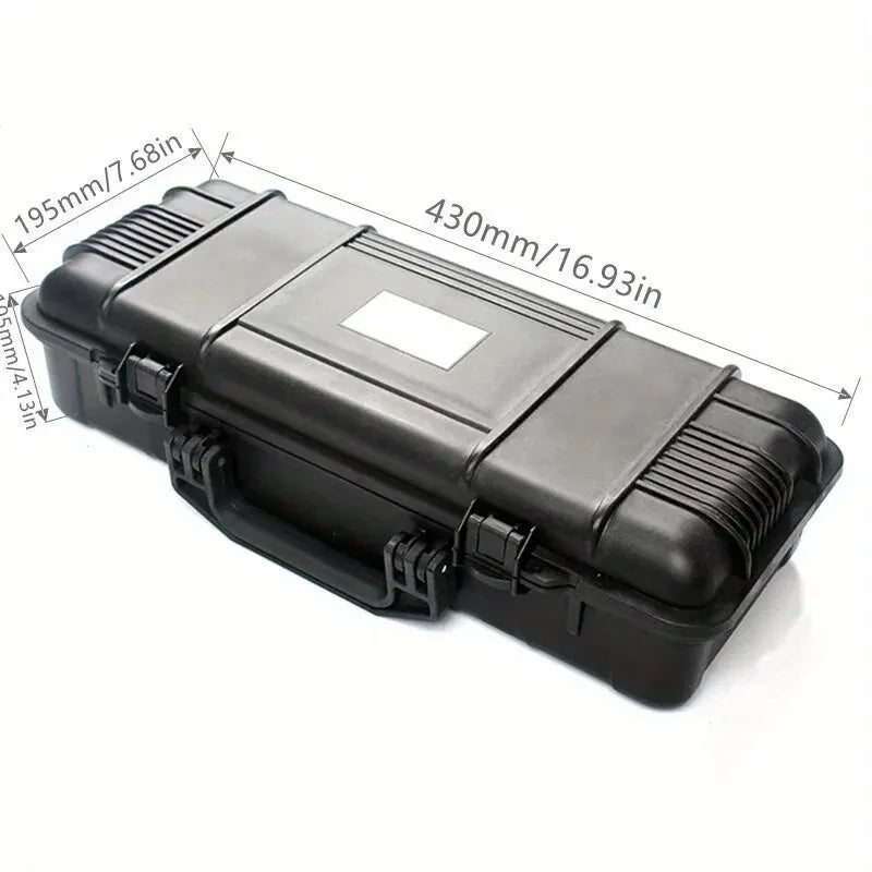 Caisse a outils noire Organisateur de boite ,dimensions 430mm