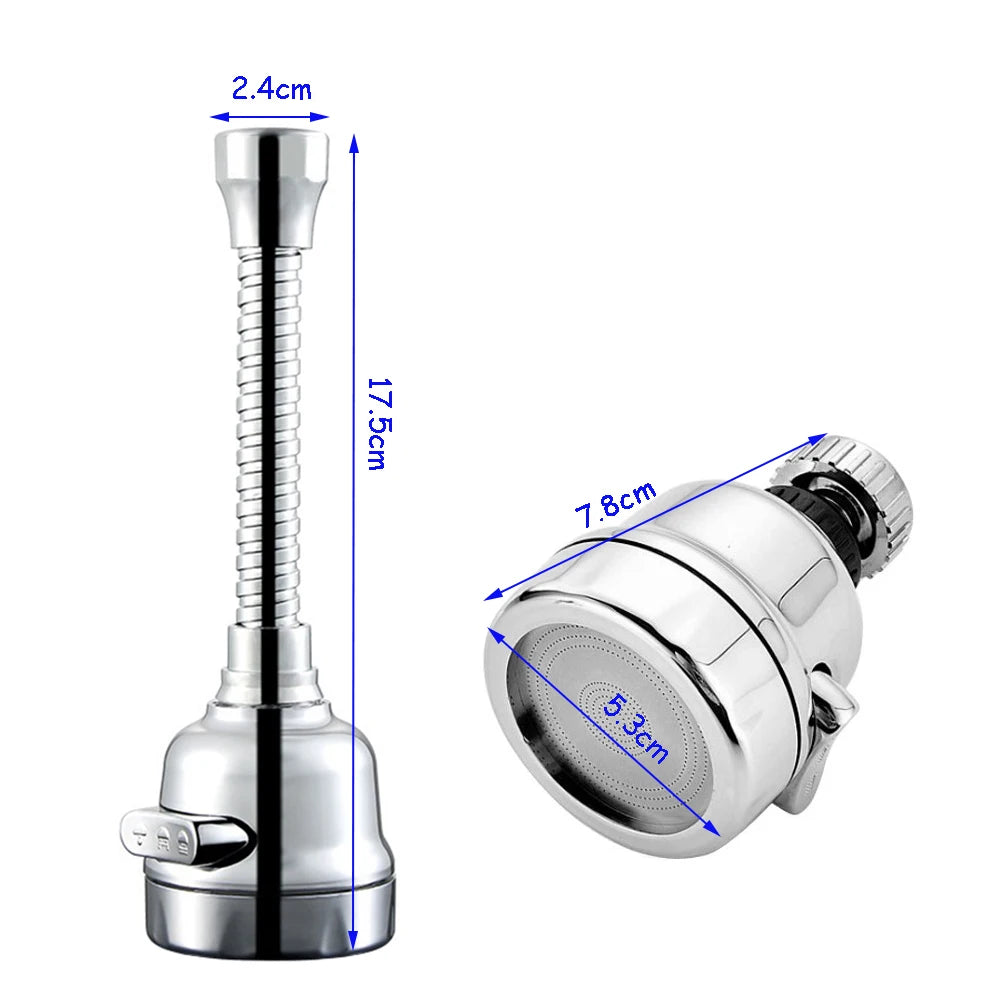 Dimensions embout robinet cuisine couleur argent