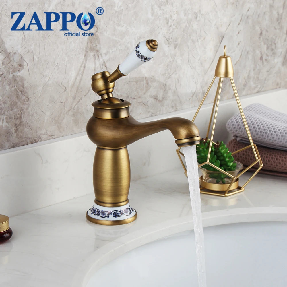 Robinet salle de bain |Robinet antique Mitigeur lavabo salle de bain