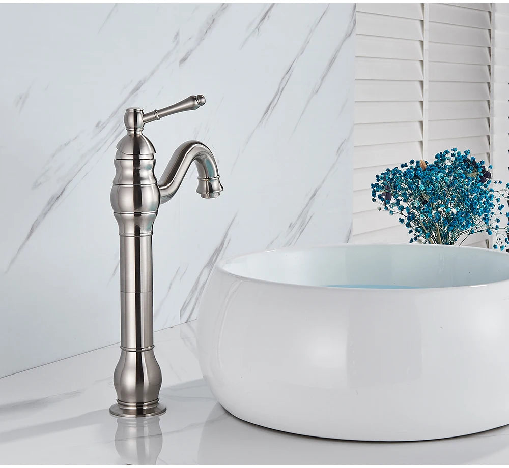 Robinet salle de bain |En Laiton Antique