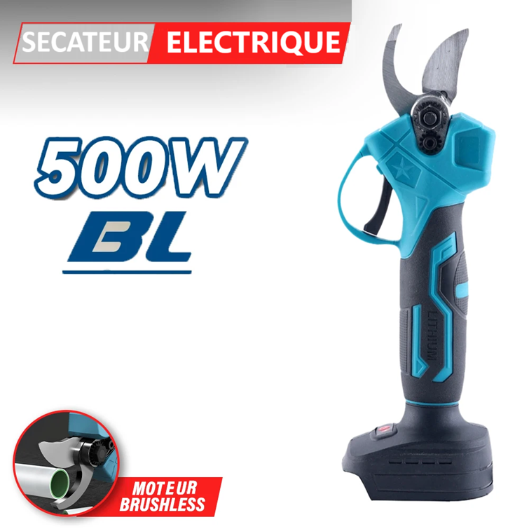 SECATEUR-ELECTRIQUE-SANS-FIL-Puissance-autonomie-Précision-confort-moteur-brusshless