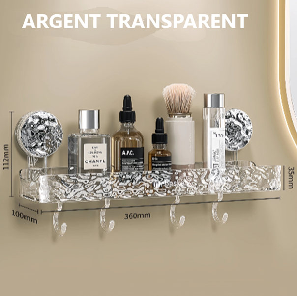 étagère |étagère sans perçage -Rangement instantané, sans outil ni perçage ! 🛁