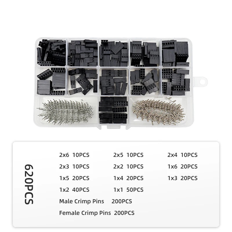 Kit de pieces pour Pince a sertir avec 620 pieces