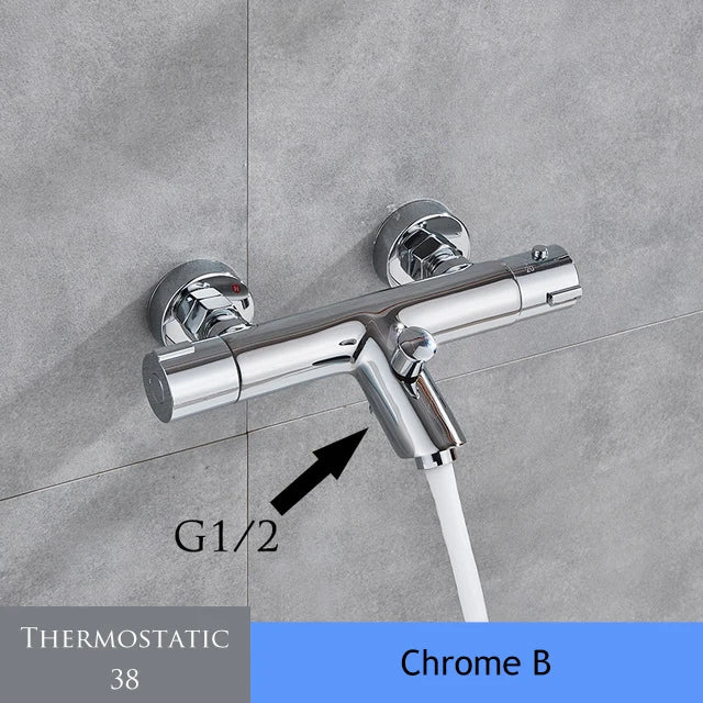 Mitigeur-douche-thermostatique-économie-eau-confortable-douche-système-intelligent-chrome-B