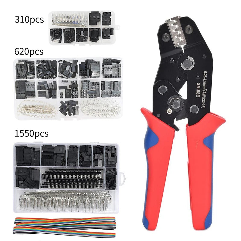 Pince a sertir |SN-58B – Le Coffret de Sertissage Ultime 310 à 1550 pcs
