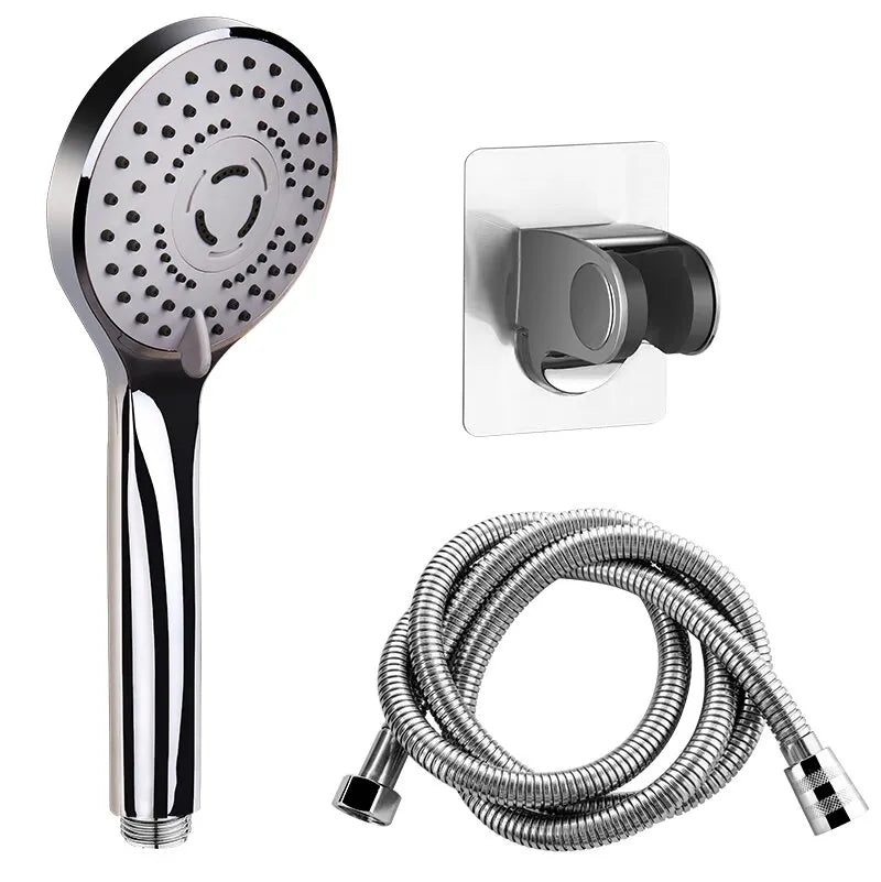 Pommeau de douche , douchette flexible et support de fixation