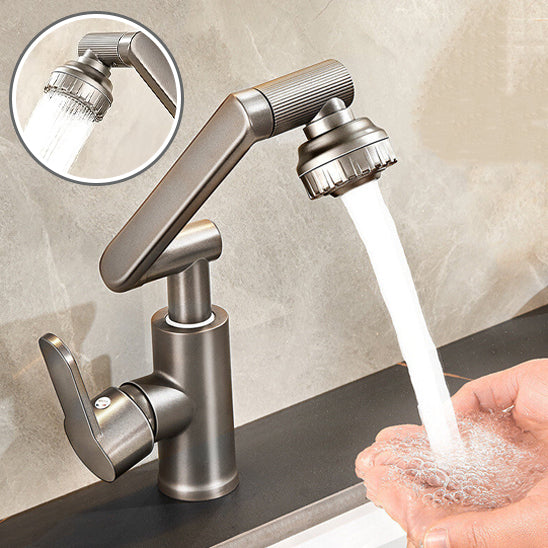 Robinet cuisine | Bras Mécanique Rotatif Universel pour cuisine –Double Mode Eau Chaude/Froide