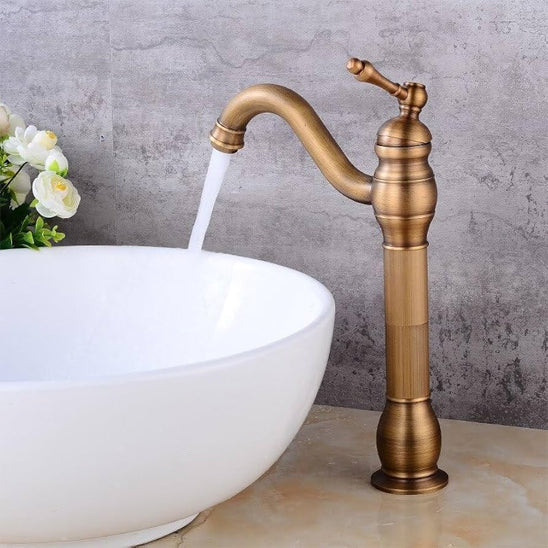 Robinet salle de bain |En Laiton Antique
