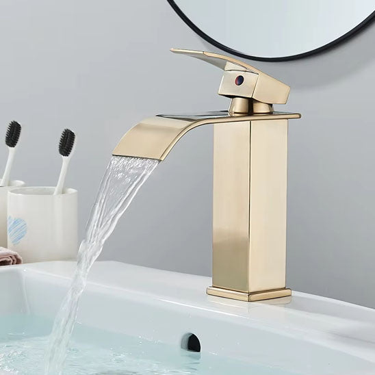 Robinet salle de bain | mitigeur lavabo cascade