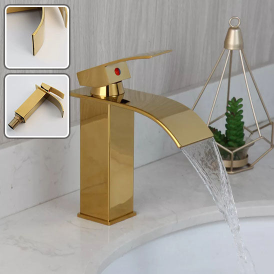 Robinet salle de bain | mitigeur lavabo cascade
