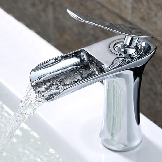 Robinet salle de bain |Cascade Robinet à poignée unique