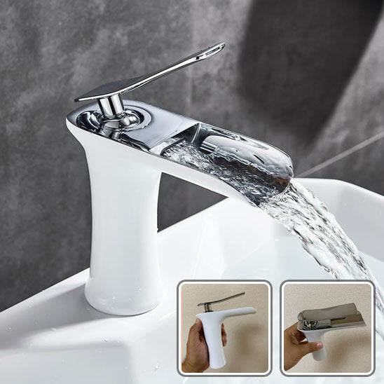 Robinet salle de bain |Cascade Robinet à poignée unique