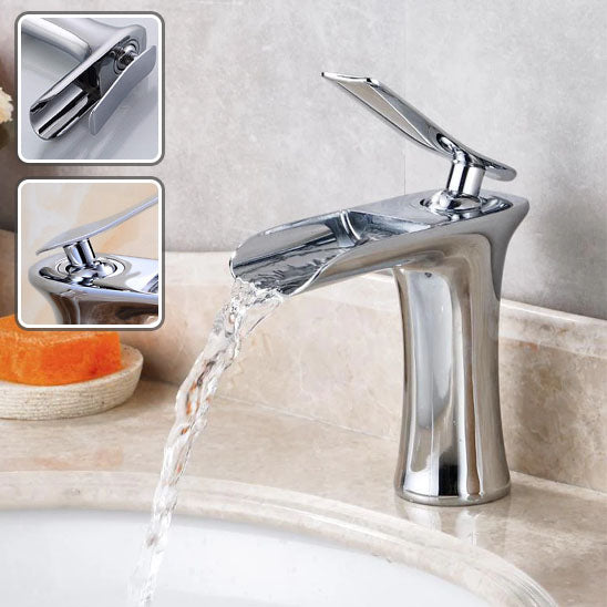 Robinet salle de bain |Cascade Robinet à poignée unique