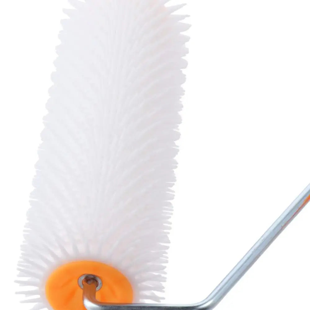 Rouleau peinture debulleur jaune blanc