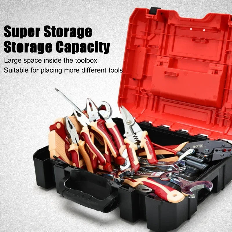 Caisse a outils |L'empilable portable â mallette multifonctionnelle de grande capacitĂ© Ă double couche