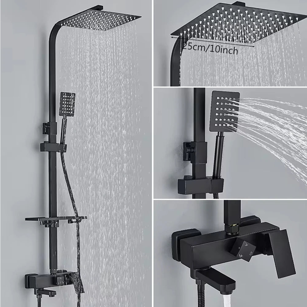 Douche Mitigeur | Douche de luxe : design, confort et rangement intégré