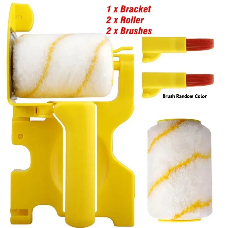 Rouleau peinture |Kit Rouleau et Pinceaux Multifonctions – Pour Peindre, Décorer et Rénover Comme un Pro !