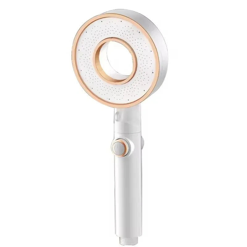Pommeau de douche haute pression, 3 modes, pommeau de douche réglable, économie d'eau, arrêt à une touche, buse de pulvérisation d'eau, accessoires de maison