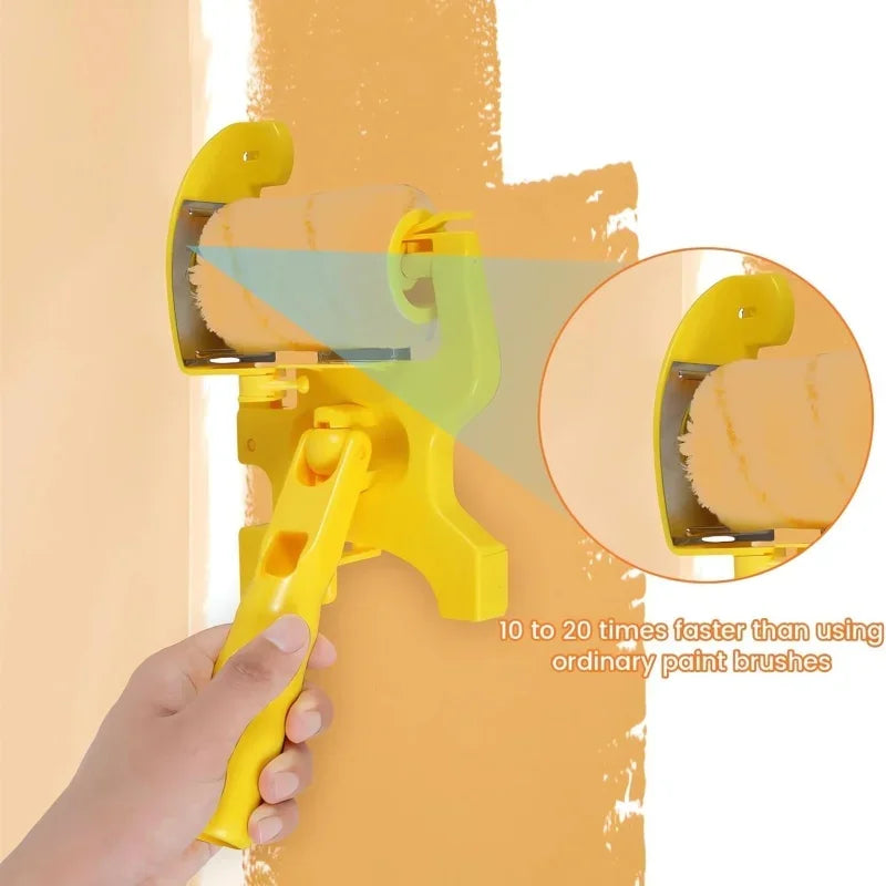 Rouleau peinture |Kit Rouleau et Pinceaux Multifonctions – Pour Peindre, Décorer et Rénover Comme un Pro !