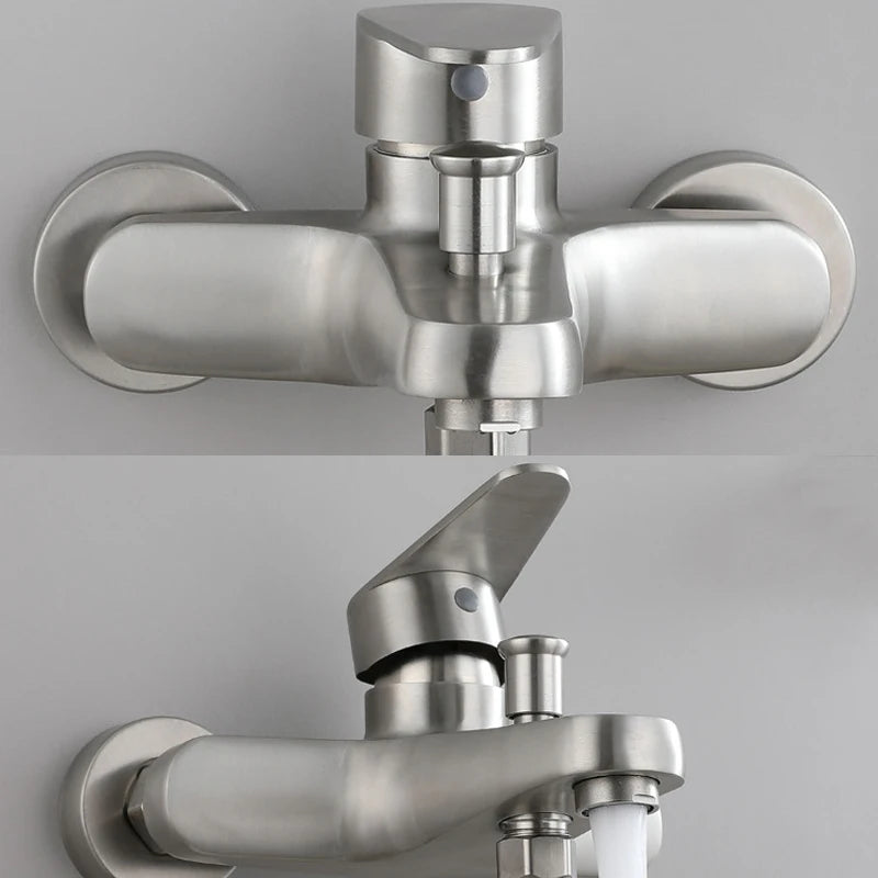 Mitigeur-douche-économie-argent-inoxydable