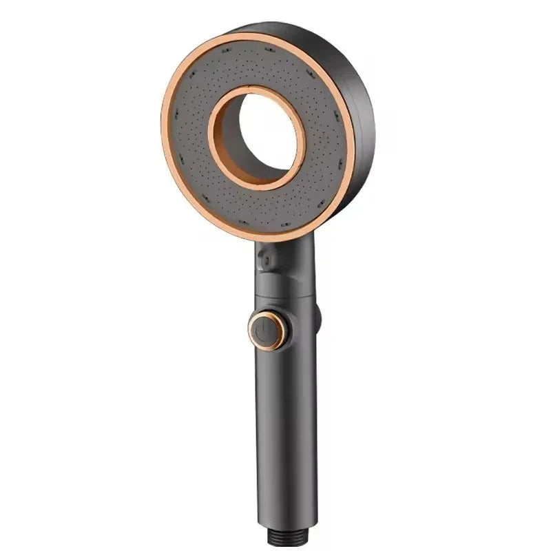 Pommeau de douche haute pression, 3 modes, pommeau de douche réglable, économie d'eau, arrêt à une touche, buse de pulvérisation d'eau, accessoires de maison
