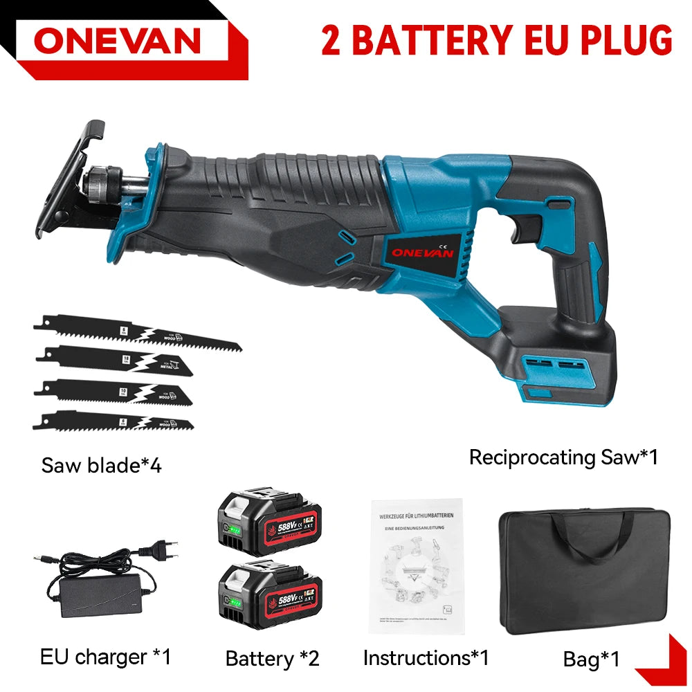 Scie Sabre Alternative Sans Fil | Compatible Batterie Makita 18V