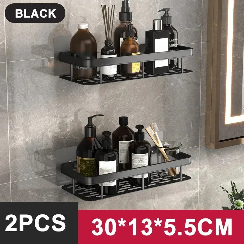 Étagère | Étagère salle de bain-Organiseur de rangement pour cuisine – Support en alliage