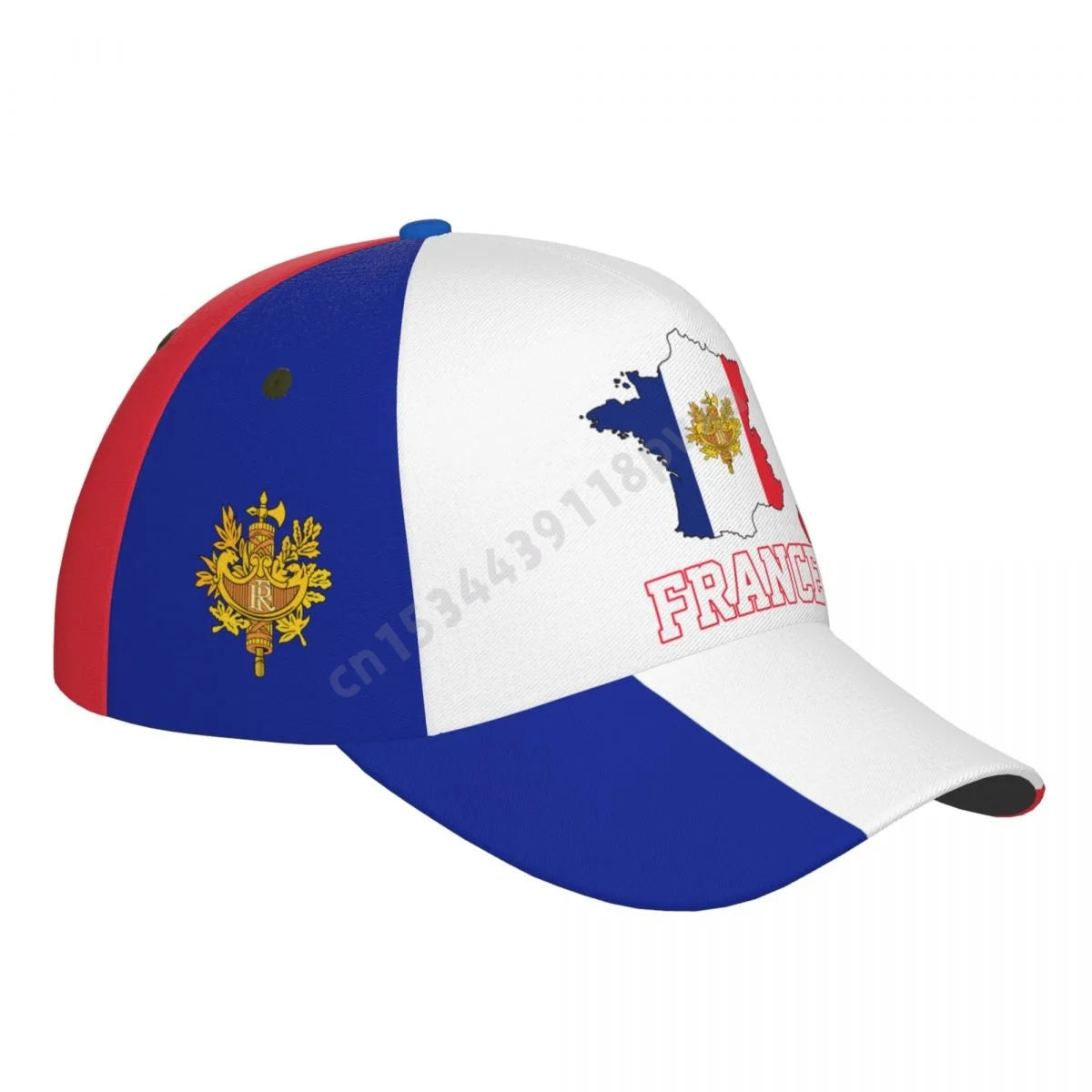 Casquette homme |casquette unisexe patriotique-drapeau de la France pour adultes