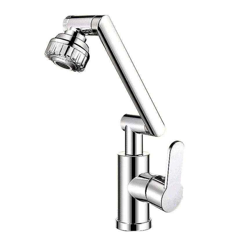 Robinet cuisine | Bras Mécanique Rotatif Universel pour cuisine –Double Mode Eau Chaude/Froide