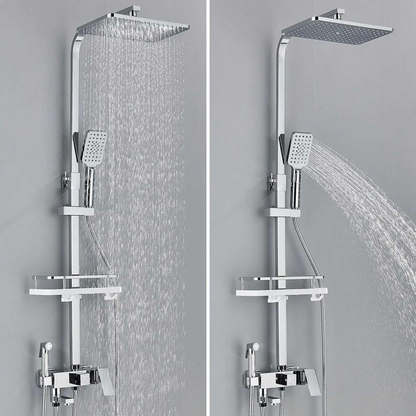 Douche Mitigeur | Douche de luxe : design, confort et rangement intégré