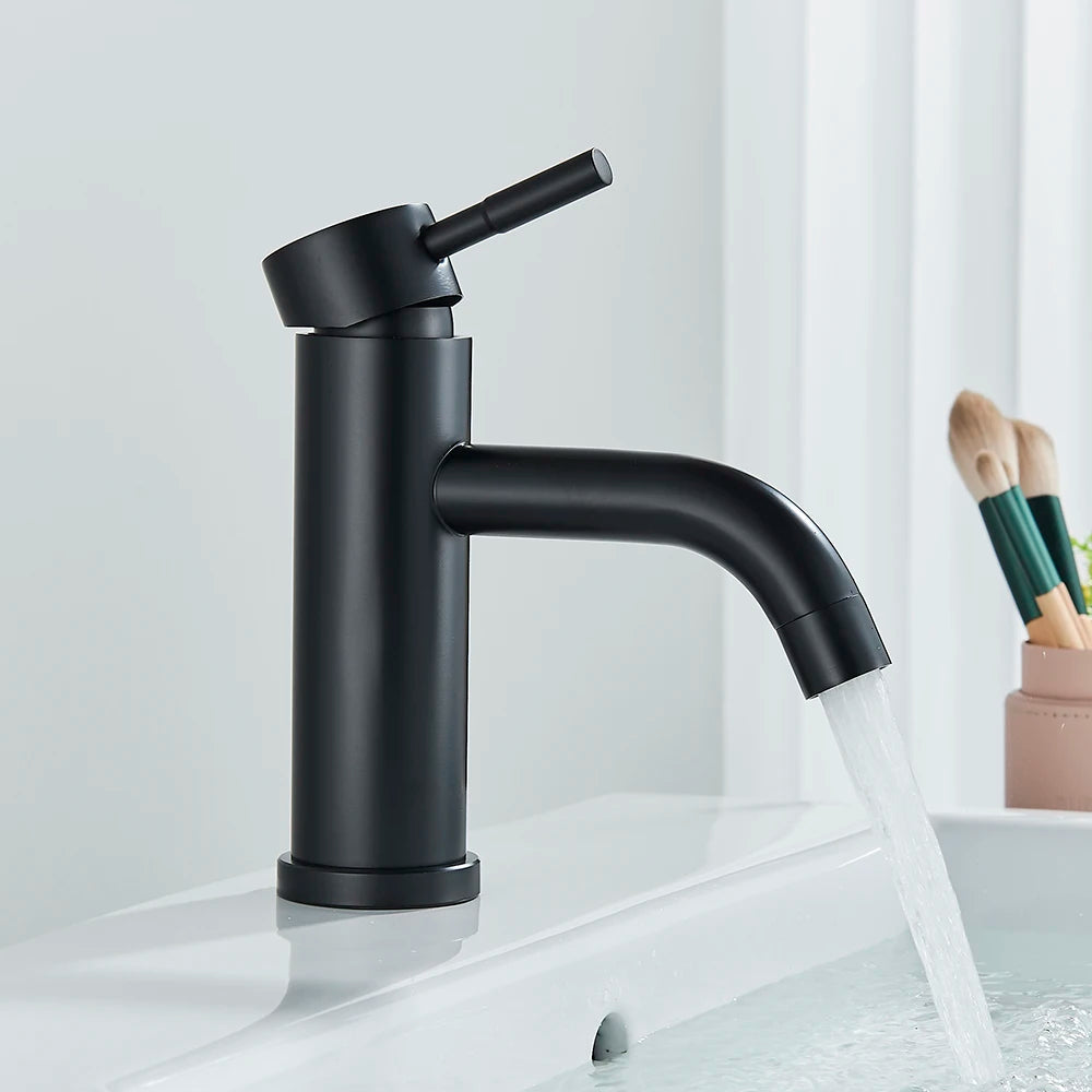 Mitigeur-pour-salle-de-bain-polyvalence-cuisine-noir