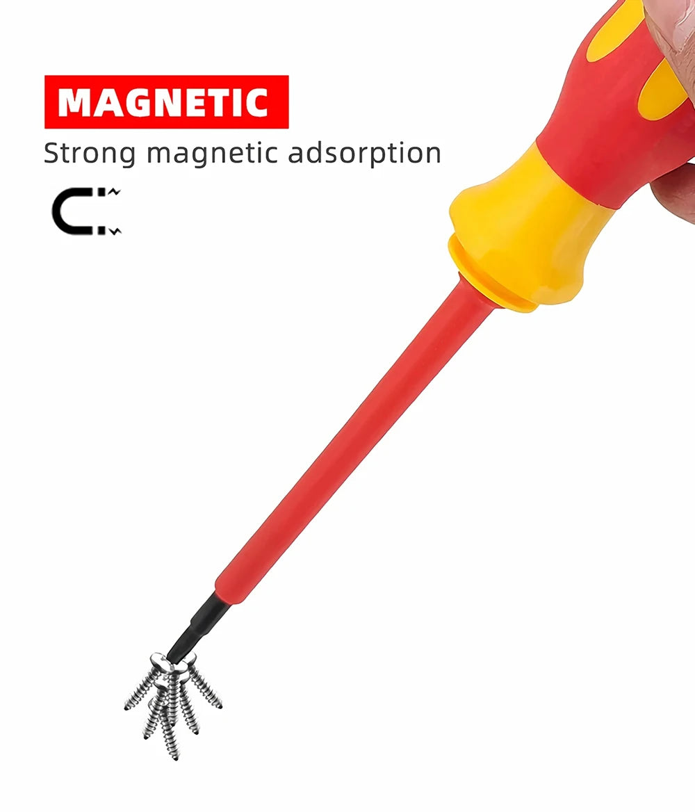 TOURNEVIS ELECTRICIEN isolé magnétique