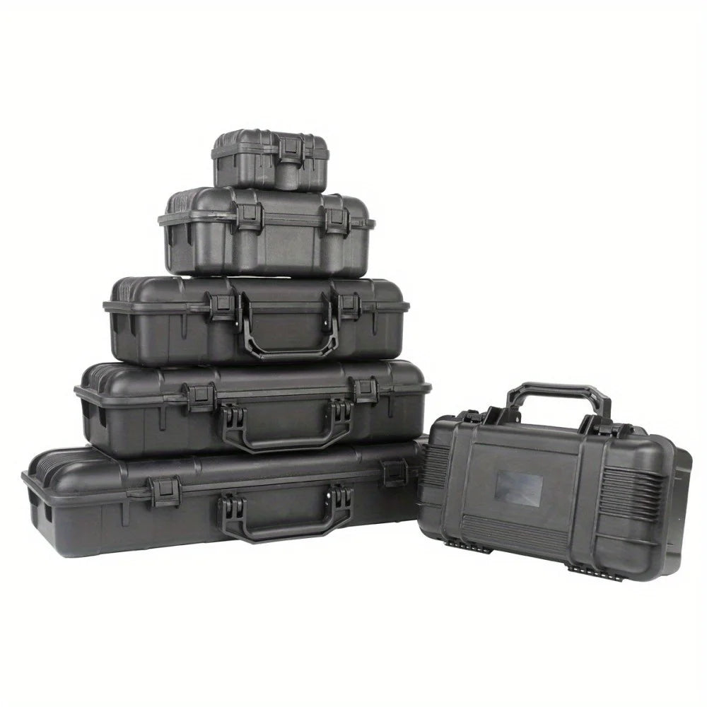 Tas de caisse a outils noires , différentes dimensions