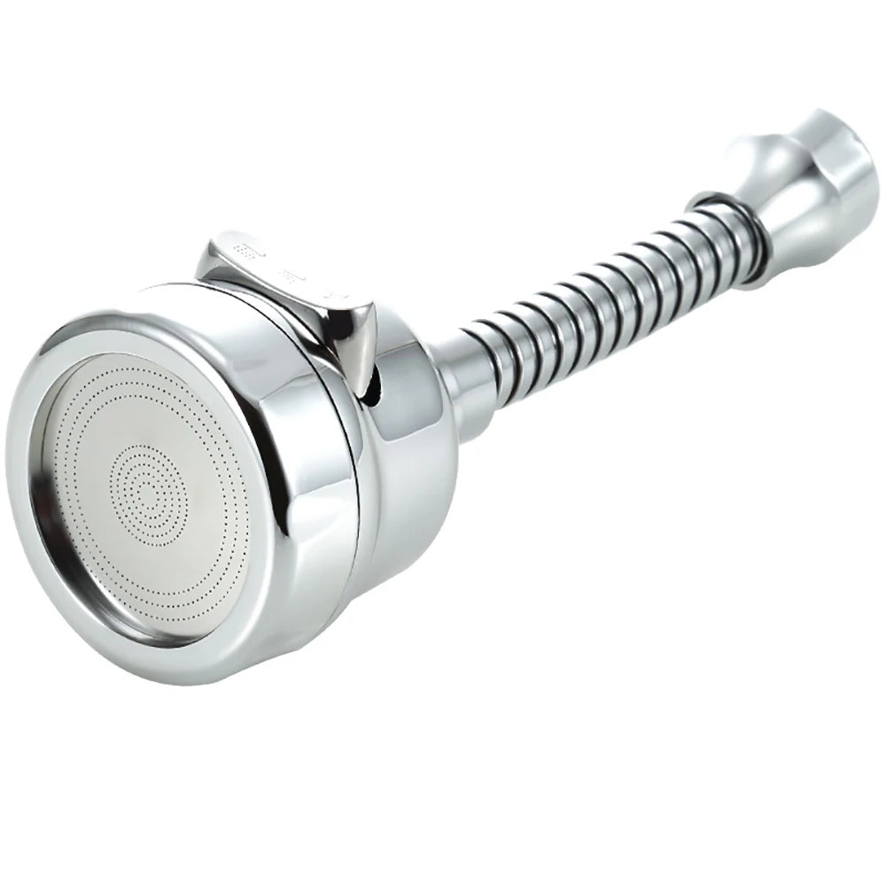 embout robinet cuisine couleur argent