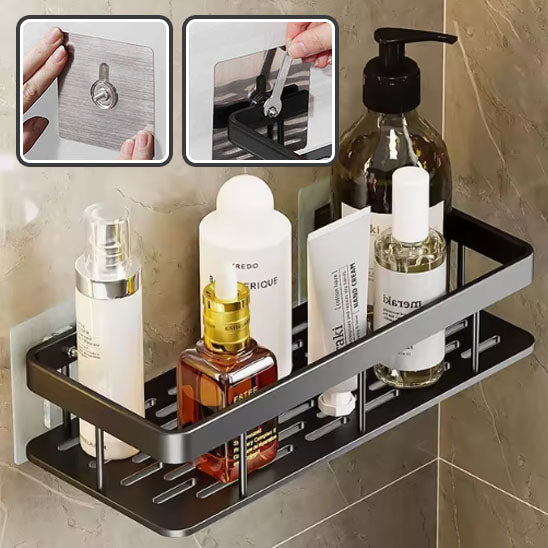 Étagère | Étagère salle de bain-Organiseur de rangement pour cuisine – Support en alliage