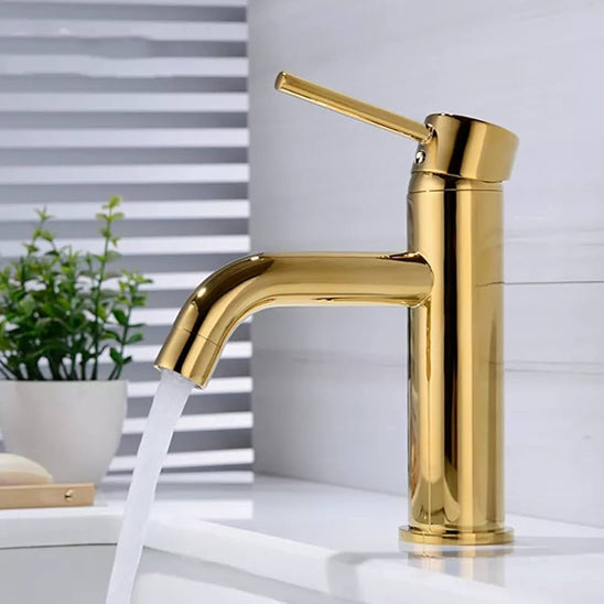 Mitigeur-pour-salle-de-bain-polyvalence-cuisine-or