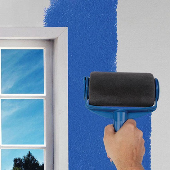 Rouleau peinture|Brosse rouleau auto-amorçante pour peinture murale –rapide, uniforme, essentiel pour sublimer votre intérieur.