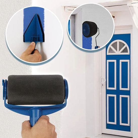 Rouleau peinture|Brosse rouleau auto-amorçante pour peinture murale –rapide, uniforme, essentiel pour sublimer votre intérieur.