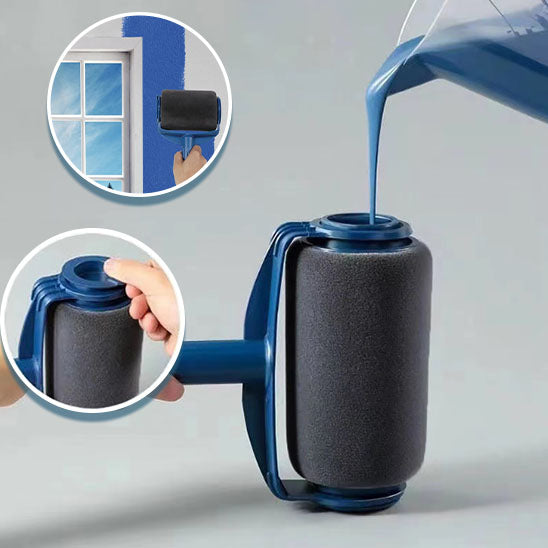 Rouleau peinture|Brosse rouleau auto-amorçante pour peinture murale –rapide, uniforme, essentiel pour sublimer votre intérieur.