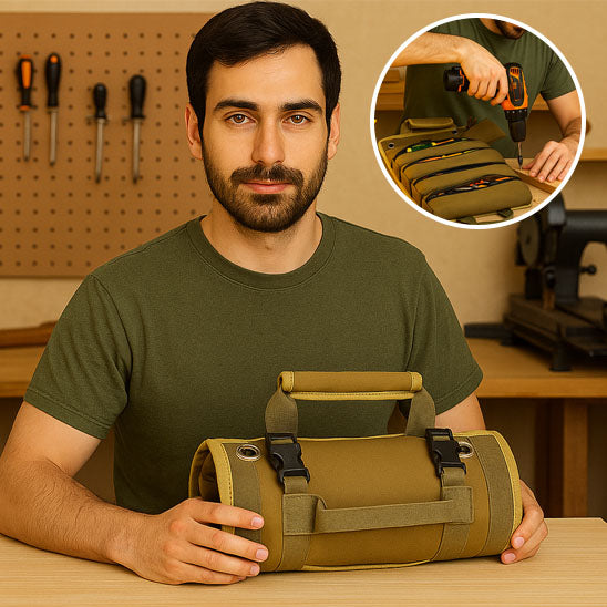 Caisse a outils |Sac Ă outils enroulable portable