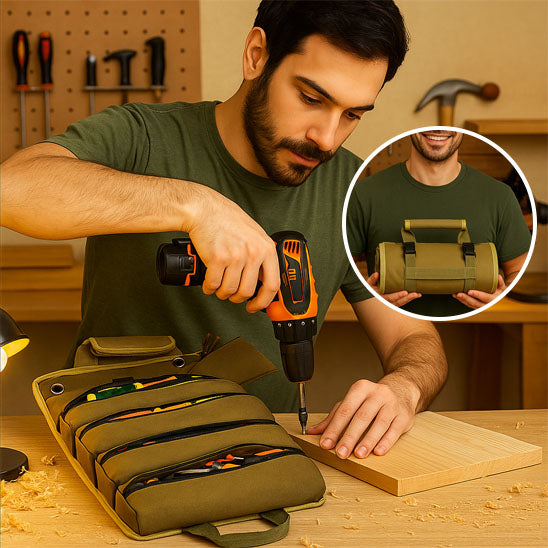 Caisse a outils |Sac Ă outils enroulable portable