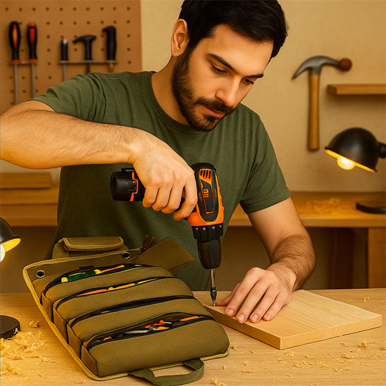 Caisse a outils |Sac Ă outils enroulable portable