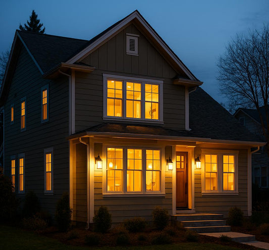 Lumiere-LED-maison-illuminee-nuit