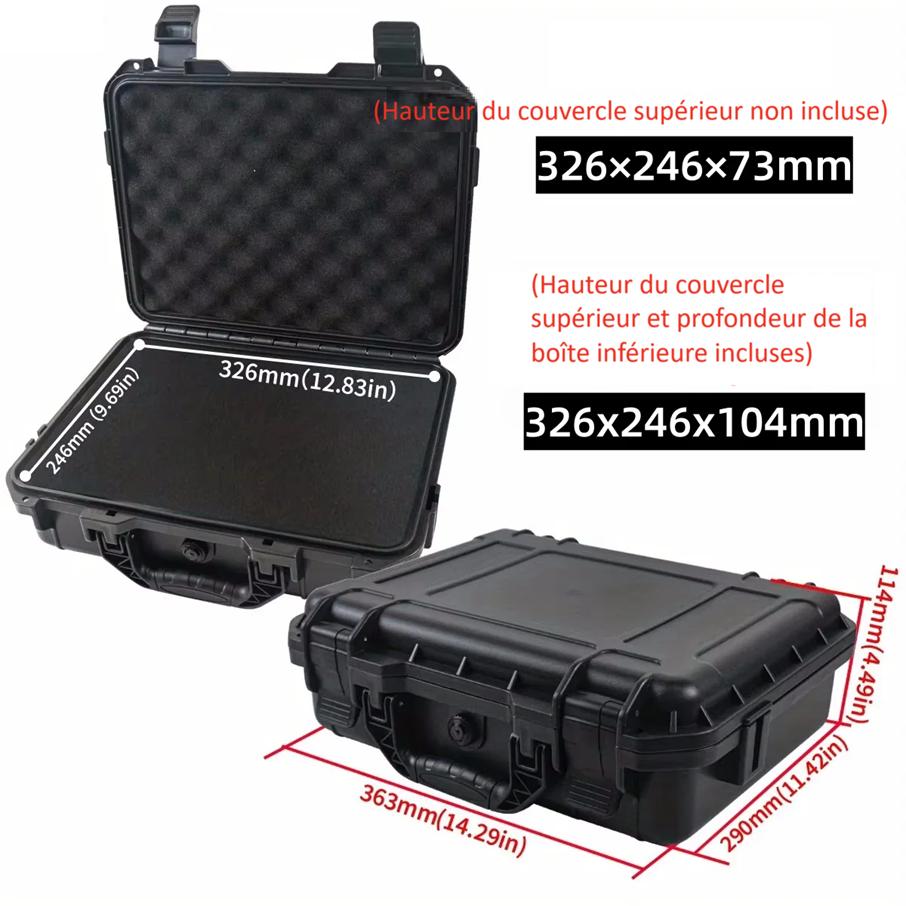 Mallette à outils |Mallette étanche antichoc – Protégez vos outils avec style !