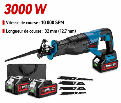 Scie Sabre Alternative Sans Fil | Compatible Batterie Makita 18V