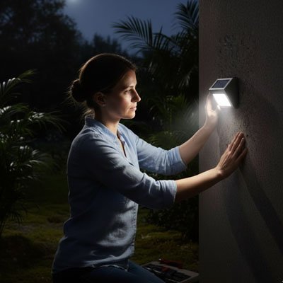 Lampe solaire exterieur |ÉcoLux ™ – Lampes Solaires Inox Étanches pour Escaliers & Jardins - Éclairage Écologique et Durable