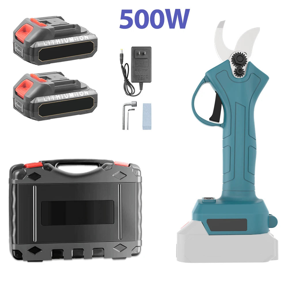 Secateur-électrique-deux-batteries-puissance-500W