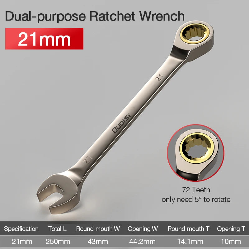 CLE A cliquet doree 21mm