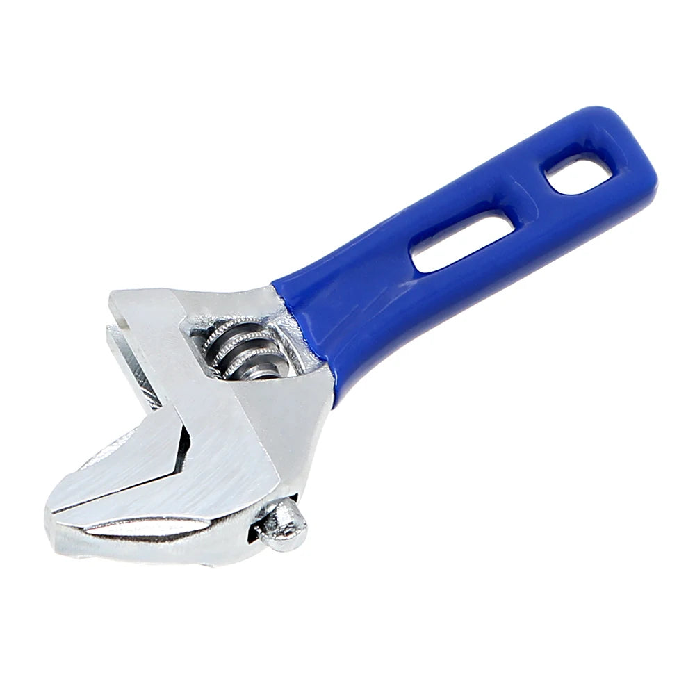 CLE A molette à poignée ergonomique bleue fermée